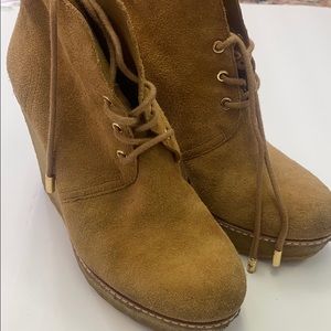 Tory Burch Denise Wedge Ankle Boots